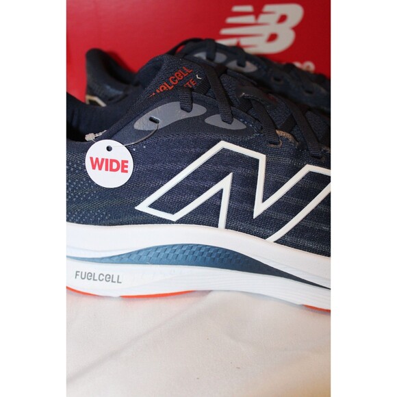 New Balance Men\'s 9.5 2E EXTRA WIDE FuelCell Walker Elite Sneakers NAVY BLUE NIB main image 4